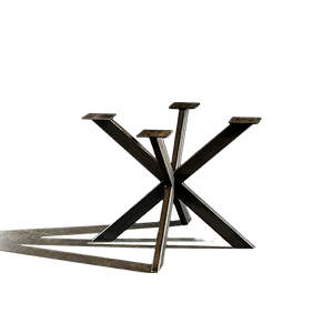 Stalen Spinpoot 5x10 voor rond