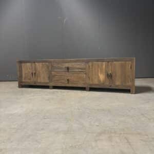 Tv Dressoir Carlos van oud hout