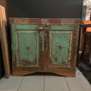 Mintgroen kastje